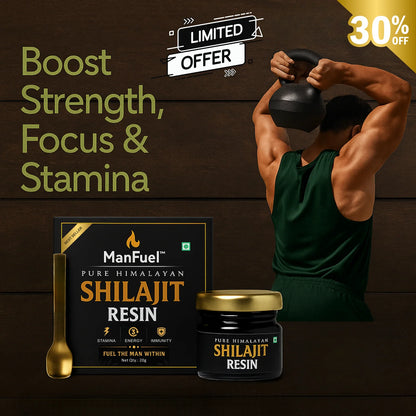 ManFuel Pure Himalayan Shilajit Resin